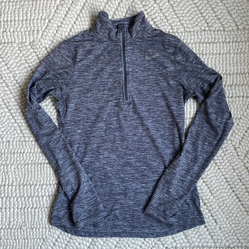 Half Zip Nike Element Running Top - Small